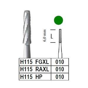 Fraise chirurgicale H115  Instruments rotatifs –  :  –  €